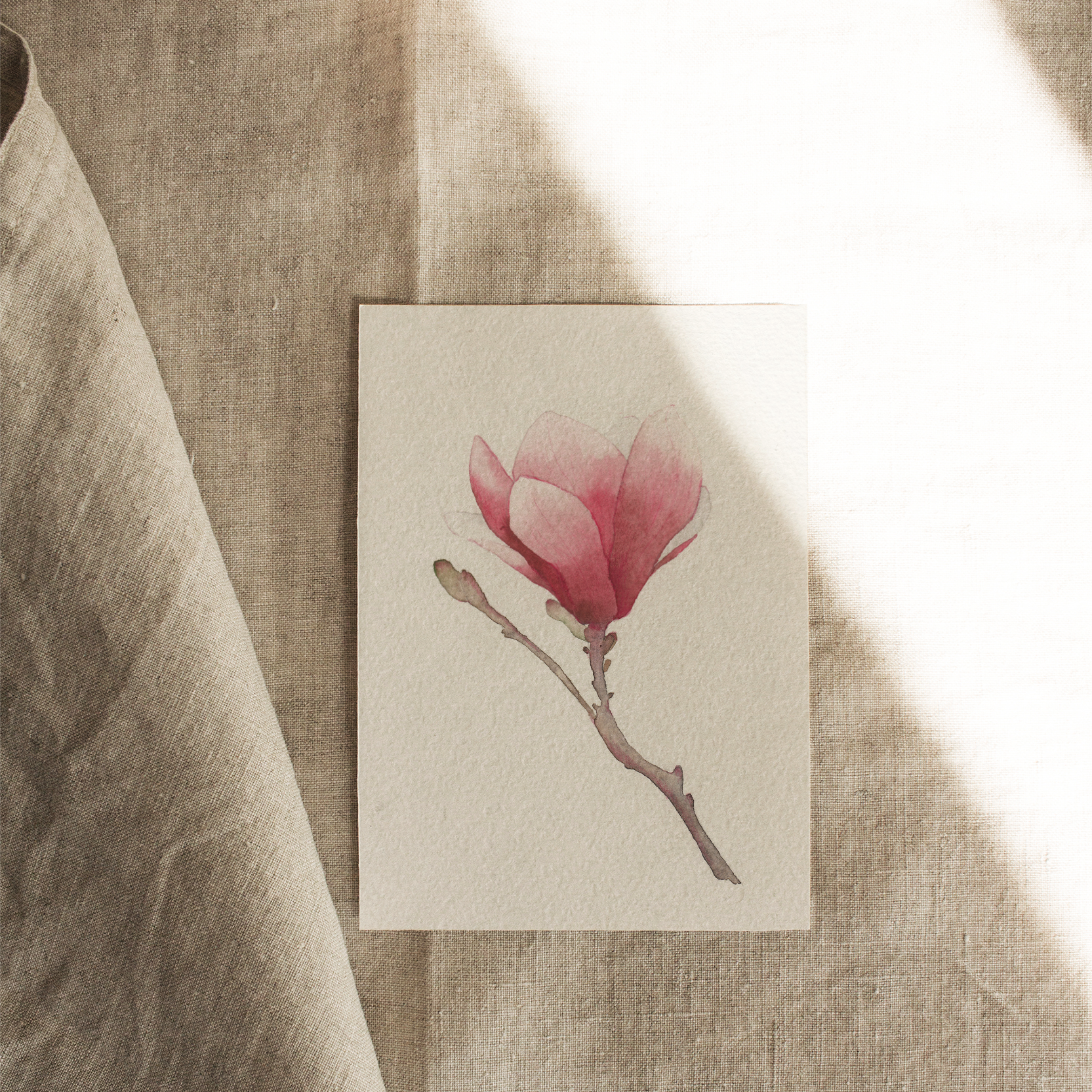 AKVARELL WORKSHOP Magnólia - MÁRCIUS 14.